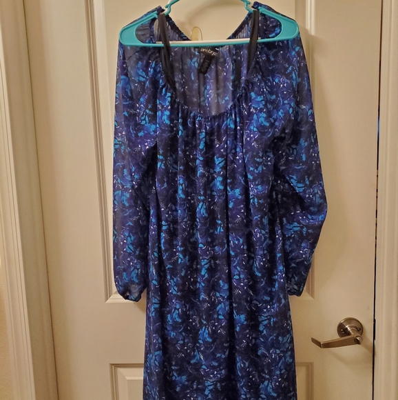 Lane bryant Sheer Outside 2 PC dress size 18/20 - Picture 4 of 12